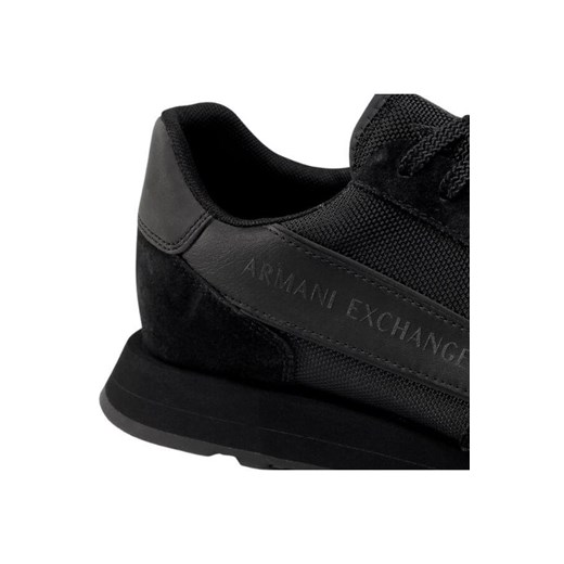 SNEAKERSY MĘSKIE ARMANI EXCHANGE XUX083 XV263 CZARNE (Shoes: 45) Armani Exchange Shoes: 45 Royal Shop wyprzedaż