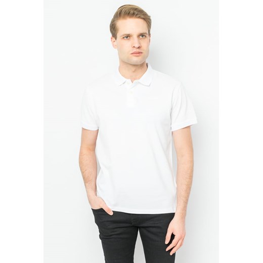 polo męskie pepe jeans białe ze sklepu Royal Shop w kategorii T-shirty męskie - zdjęcie 141567115