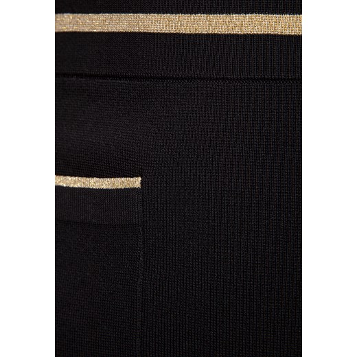 Dzianinowa czarna spódnica z kieszonkami Molton L Molton