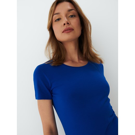 Mohito - Kobaltowa koszulka - Niebieski Mohito L Mohito