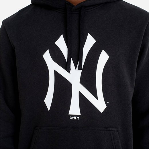 Bluza męska New Era New York Yankees Team Logo Black Hoodie 11863701 New Era XL sneakerstudio.pl