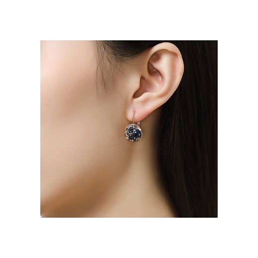 Pozłacane kolczyki z kryształami Swarovski Park Avenue onesize promocyjna cena Limango Polska