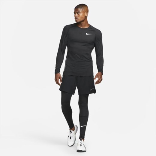 Legginsy męskie Nike Pro Warm - Czerń Nike L Nike poland