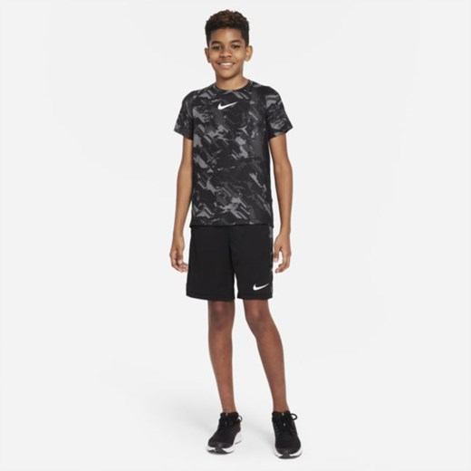 Koszulka treningowa dla dużych dzieci (chłopców) Nike Pro Dri-FIT - Czerń Nike L Nike poland