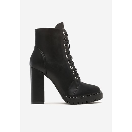 Czarne Botki Brunstane Renee 40 renee.pl