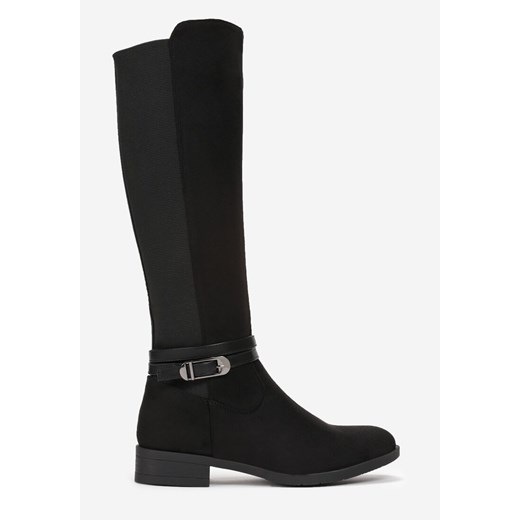 Czarne Kozaki Katerina 37 born2be.pl