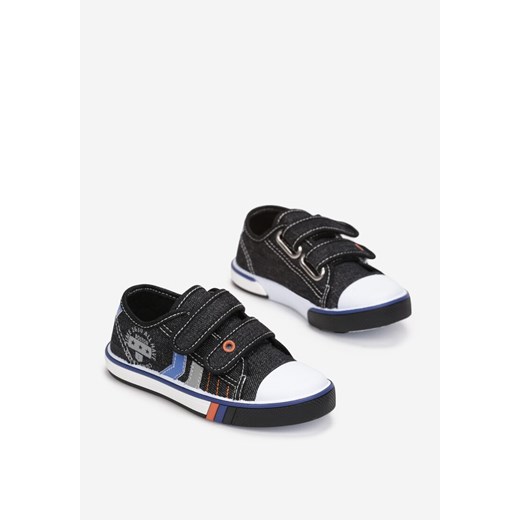 Czarne Trampki Delmara 30 born2be.pl