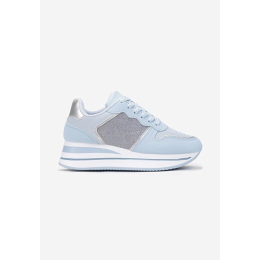 Niebieskie Sneakersy Delene 41 born2be.pl okazja