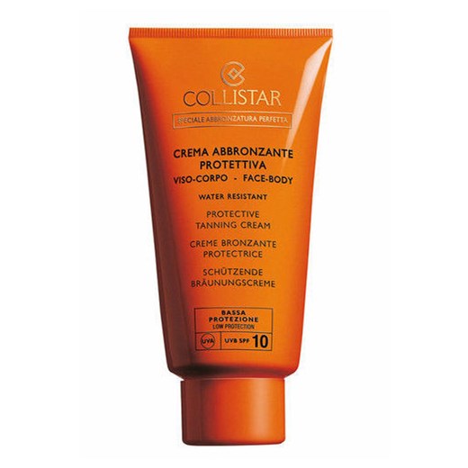 Collistar Protective Tanning Cream SPF 10 150ml W Opalanie perfumy-perfumeria-pl pomaranczowy do opalania