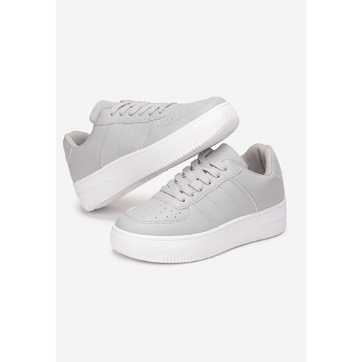 Szare Sneakersy Panione 39 born2be.pl