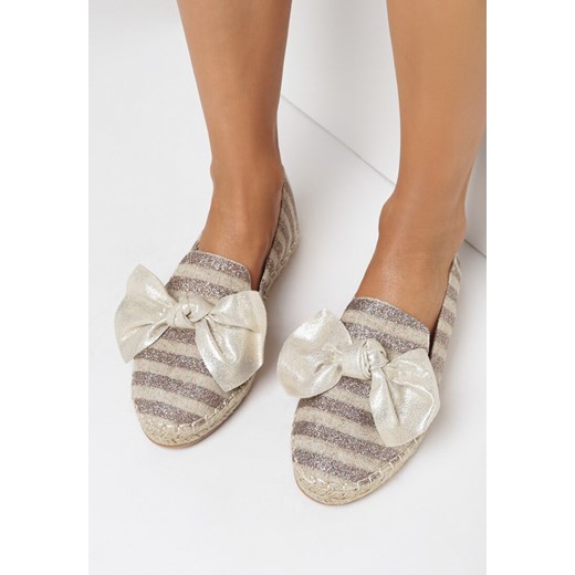 Beżowe Espadryle Sport 38 okazja born2be.pl