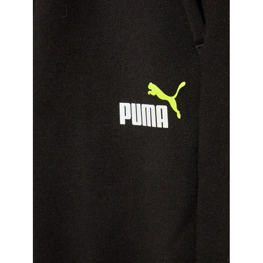 Puma Spodnie dresowe Ess 2 Col Logo 586988 Czarny Regular Fit Puma 128 okazja MODIVO