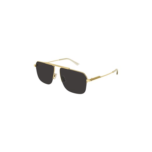 Bottega Veneta okulary przeciwsłoneczne kolor złoty 60 ANSWEAR.com