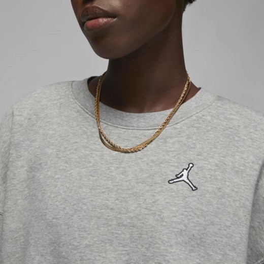 Damska bluza z dzianiny Jordan Brooklyn - Szary Jordan XL Nike poland