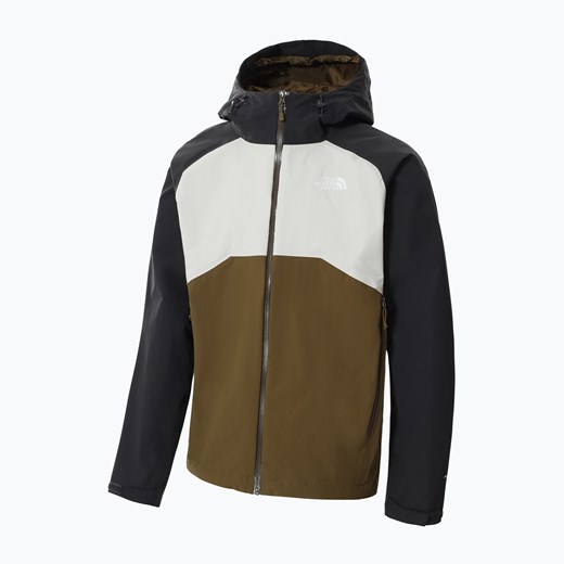 Kurtka przeciwdeszczowa męska The North Face Stratos brązowa NF00CMH95F11 | The North Face M promocja sportano.pl