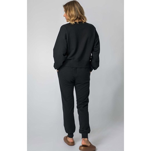 LA112 Spodnie dresowe ze ściągaczami, Kolor czarny, Rozmiar L, LaLupa Lalupa L Primodo