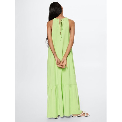 Mango Sukienka letnia Javier 37020452 Zielony Oversize Mango XL MODIVO