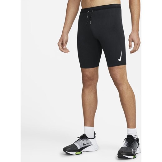 Męskie legginsy startowe 1/2 Nike Dri-FIT ADV AeroSwift - Czerń Nike XL Nike poland