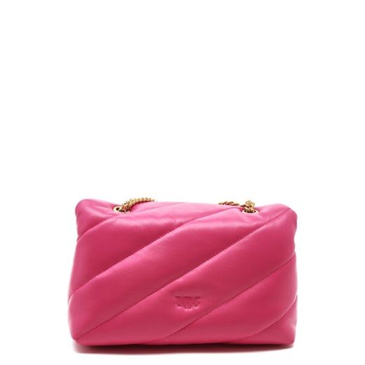 Pinko Skórzana torebka na ramię LOVE CLASSIC PUFF MAXI QUILT 8 Pinko Uniwersalny Gomez Fashion Store
