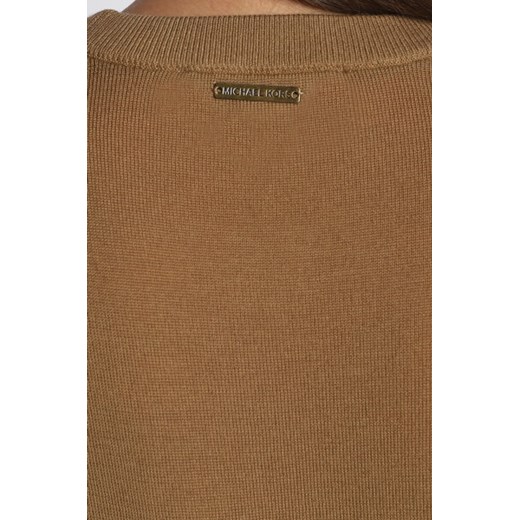 Michael Kors Wełniany sweter MERINO BUTTON | Regular Fit Michael Kors XL promocyjna cena Gomez Fashion Store