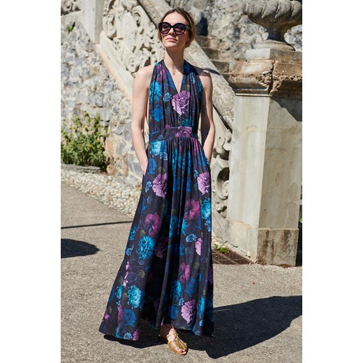 Sukienka infinity maxi Midnight Meadow, S/M S/M okazyjna cena NAOKO
