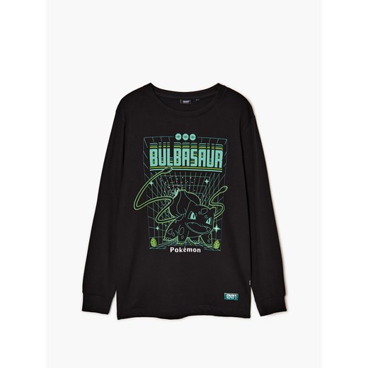 Cropp - Koszulka longsleeve Pokémon - Czarny Cropp XS Cropp