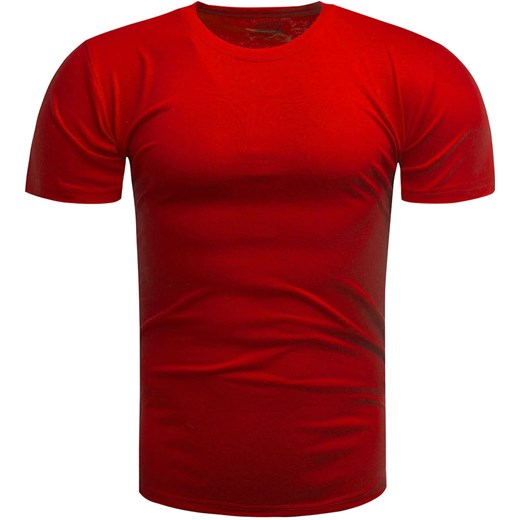 Koszulka męska t-shirt gładki czerwony Recea (M) Recea L Recea.pl