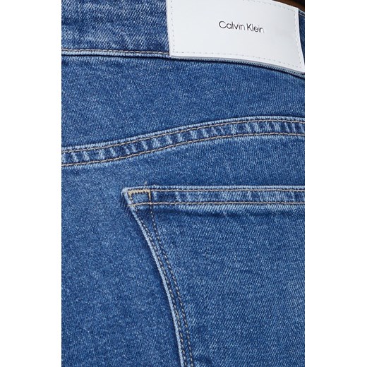 Calvin Klein jeansy damskie medium waist Calvin Klein 30/30 ANSWEAR.com