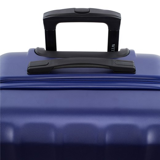 Średnia walizka z polikarbonu fakturowana Wittchen promocyjna cena WITTCHEN