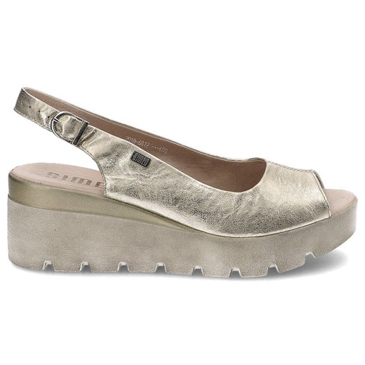 Sandały SIMEN - 6812 K.Złoto Simen 41 ARMODO
