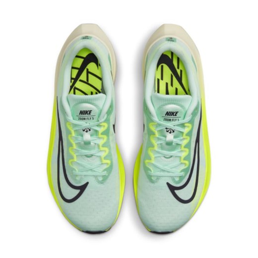 Męskie buty do biegania po asfalcie Nike Zoom Fly 5 - Zieleń Nike 40 Nike poland