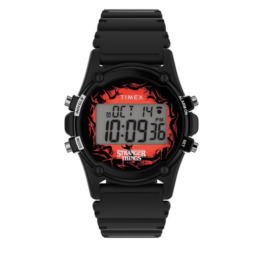 Zegarek TIMEX - Atlantis X Stranger Things TW2V51000 Black/Black eobuwie.pl