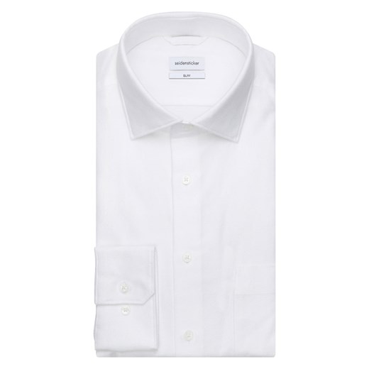 Koszula - Slim fit - w kolorze białym Seidensticker 40 promocyjna cena Limango Polska