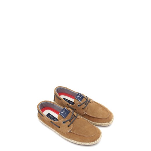 Pepe Jeans London Skórzane espadryle TOURIST DECK 42 Gomez Fashion Store