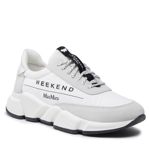 Sneakersy WEEKEND MAX MARA - Cigno 57660122600 Bianco 001/001 40 eobuwie.pl