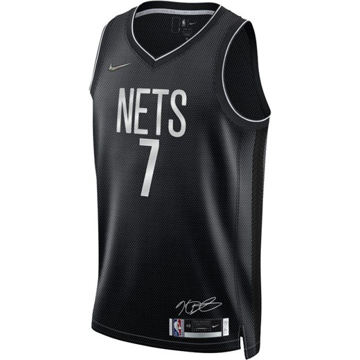 Męska koszulka Nike Dri-FIT NBA Kevin Durant Nets - Czerń Nike 2XL Nike poland