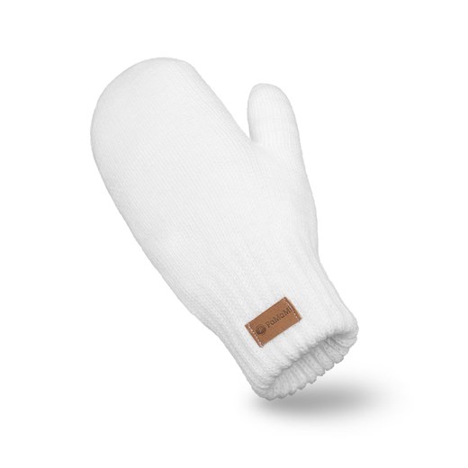 Białe rękawiczki damskie z jednym palcem Pamami Uniwersalny wyprzedaż PaMaMi