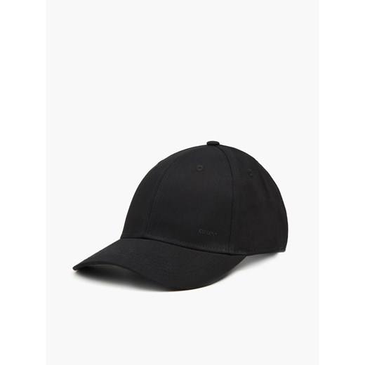 Cropp - Czarna czapka z daszkiem - Czarny Cropp Uniwersalny Cropp