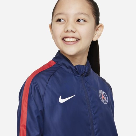 Kurtka piłkarska dla dużych dzieci Paris Saint-Germain Repel Academy AWF - Nike M Nike poland