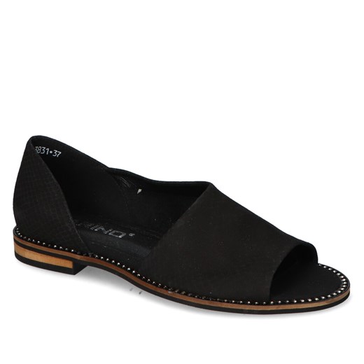 Sandały Karino 3831/126-P Czarne tłoczony ze sklepu Arturo-obuwie w kategorii Sandały damskie - zdjęcie 141908809