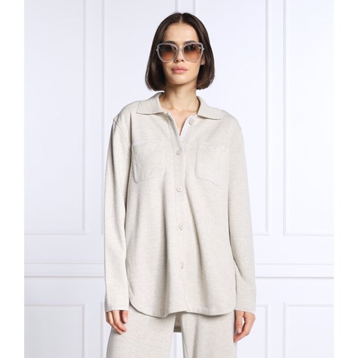 Marc Cain Wełniana koszula | Loose fit Marc Cain 40 Gomez Fashion Store