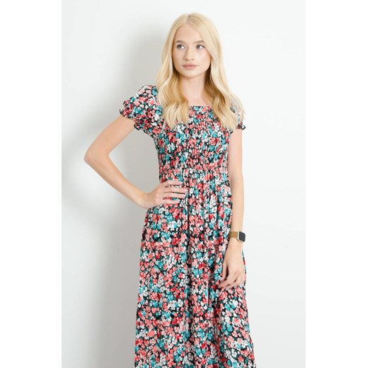 SUKIENKA HISZPANKA W KWIATY MAXI Olika M/L olika.com.pl