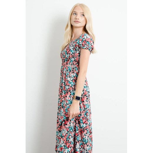 SUKIENKA HISZPANKA W KWIATY MAXI Olika XL/XXL olika.com.pl