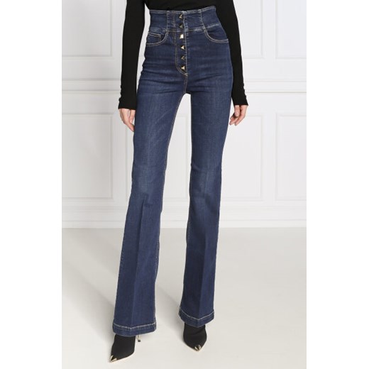 Elisabetta Franchi Jeansy | flare fit Elisabetta Franchi 31 promocyjna cena Gomez Fashion Store