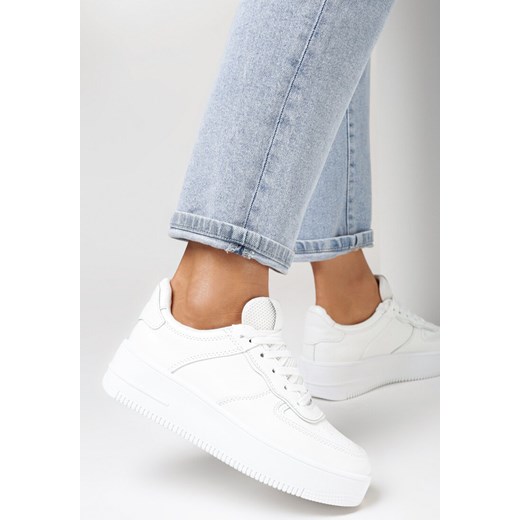 Białe Sneakersy Nomky 41 born2be.pl