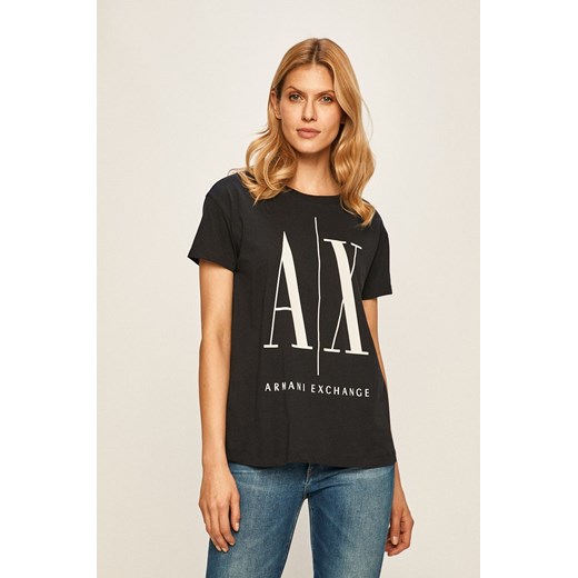 Armani Exchange – Top 8NYTCX YJG3Z NOS ze sklepu ANSWEAR.com w kategorii Bluzki damskie - zdjęcie 141950816