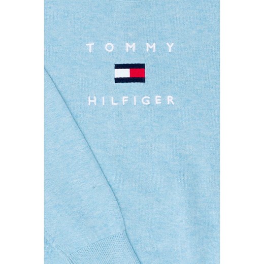 Sweter w kolorze błękitnym Tommy Hilfiger 128 promocja Limango Polska