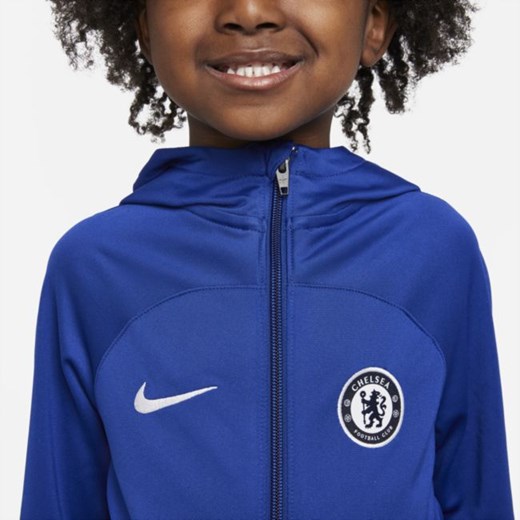 Dres piłkarski z dzianiny dla małych dzieci Chelsea FC Strike Nike Dri-FIT - Nike M Nike poland