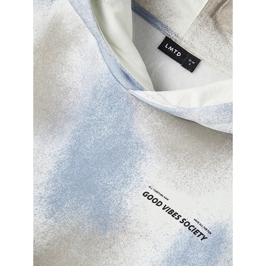 Bluza "Kray" w kolorze szaro-błękitnym Name It 134/140 promocja Limango Polska