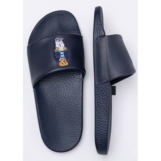 Klapki męskie granatowe Polo Ralph Lauren Slide 809861591001 Polo Ralph Lauren 44 Sneaker Peeker